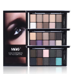 10 Warm Color Matte Eyeshadow Palette