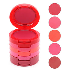 Blusher Waterproof Sleek Makeup Blush Face Powder Palette